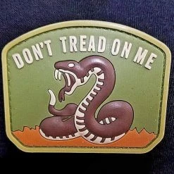 DDT Packs DDT "Don't Tread On Me" Rubber Morale Patch