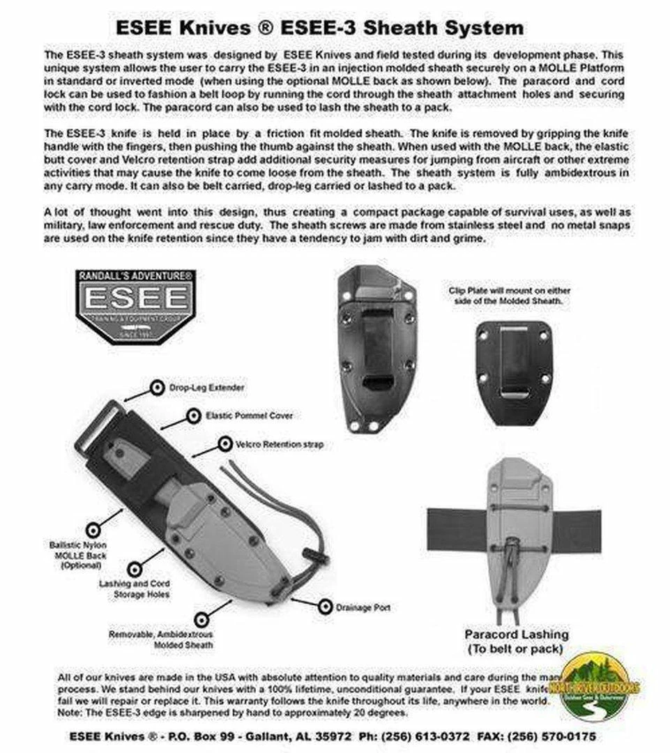 ESEE 3 Knives All Knife Brands 4 ESEE 3 Knives All Knife Brands