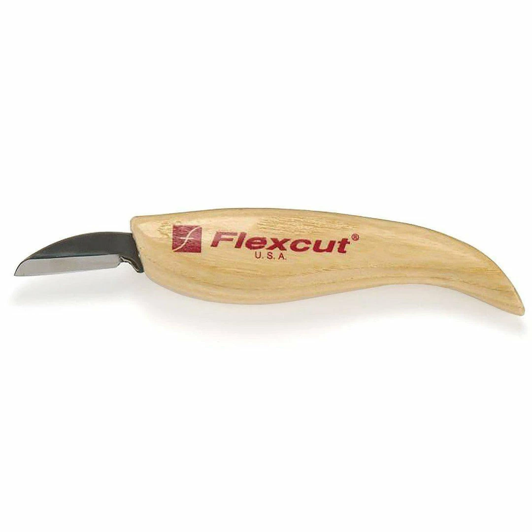 Flexcut Knives Flexcut Cutting Knife High Carbon Steel 1-1/4 Inch Blade (KN12) 3 Flexcut Knives Flexcut Cutting Knife High Carbon Steel 1-1/4 Inch Blade (KN12)