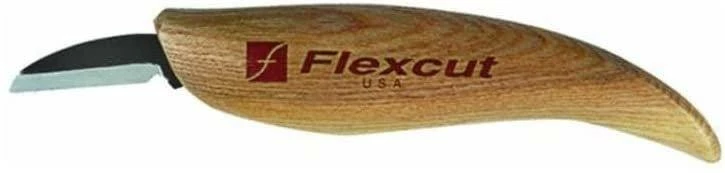 Flexcut Knives Flexcut Cutting Knife High Carbon Steel 1-1/4 Inch Blade (KN12) 4 Flexcut Knives Flexcut Cutting Knife High Carbon Steel 1-1/4 Inch Blade (KN12)
