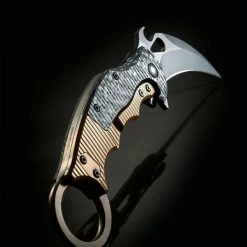 FOX KNIVES Fox 01FX122 FX-599TIC Folding Karambit 2.55