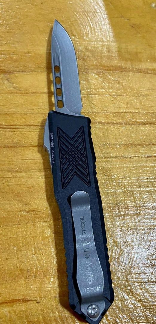 Guardian Tactical GTX-025 OTF Auto Knife (2.5" Stonewash) 12-3511 9 Guardian Tactical GTX-025 OTF Auto Knife (2.5" Stonewash) 12-3511