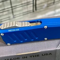 Guardian Tactical RECON-035 94531 Blue Auto Knife 3.3