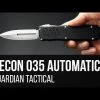 Guardian Tactical RECON-035 D/A Dagger OTF Automatic Black (3.3" SW) 93531 1 Guardian Tactical RECON-035 D/A Dagger OTF Automatic Black (3.3" SW) 93531