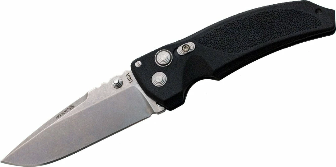 HOGUE KNIVES Hogue EX03 3.5" Tactical Drop Point Blade Black Polymer Handles 3 HOGUE KNIVES Hogue EX03 3.5" Tactical Drop Point Blade Black Polymer Handles