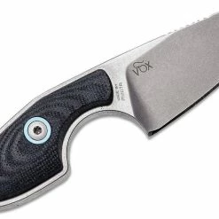 MANIAGO KNIFE MAKERS All Fixed Blades Jesper Voxnaes Mikro 2 Sheepsfoot Fixed Blade By MKM, Black G10