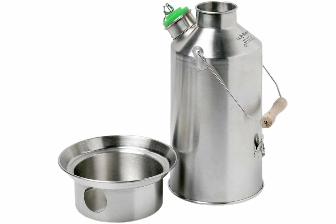 Kelly Kettle Base Camp Kettle 1.6L Stainless 50001 (Latest Model) Water Filtration 4 Kelly Kettle Base Camp Kettle 1.6L Stainless 50001 (Latest Model) Water Filtration