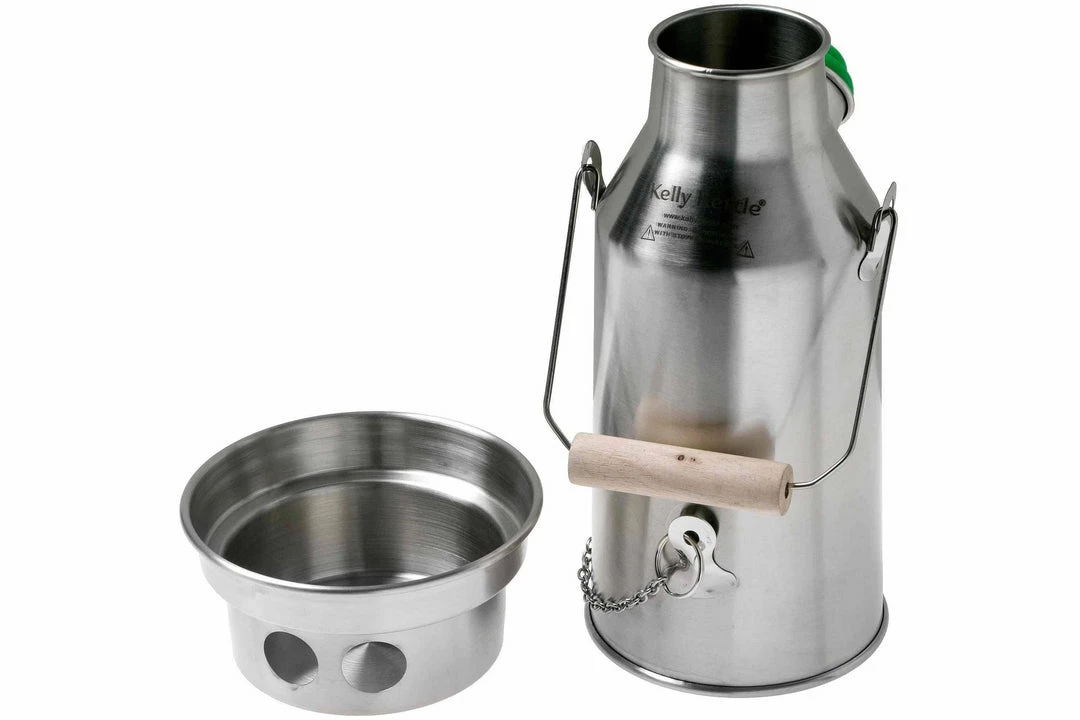 Kelly Kettle Trekker Kettle 0.6L Stainless 50004 (Latest Model) 4 Kelly Kettle Trekker Kettle 0.6L Stainless 50004 (Latest Model)