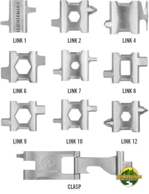 Leatherman Tread Multi-Tool Bracelet Leatherman Tools 12 Leatherman Tread Multi-Tool Bracelet Leatherman Tools