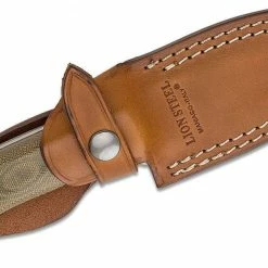 LionSteel Knives LionSteel Bushcraft Fixed Blade Knife 3.74" M390, Green Micarta Handles 8 LionSteel Knives LionSteel Bushcraft Fixed Blade Knife 3.74