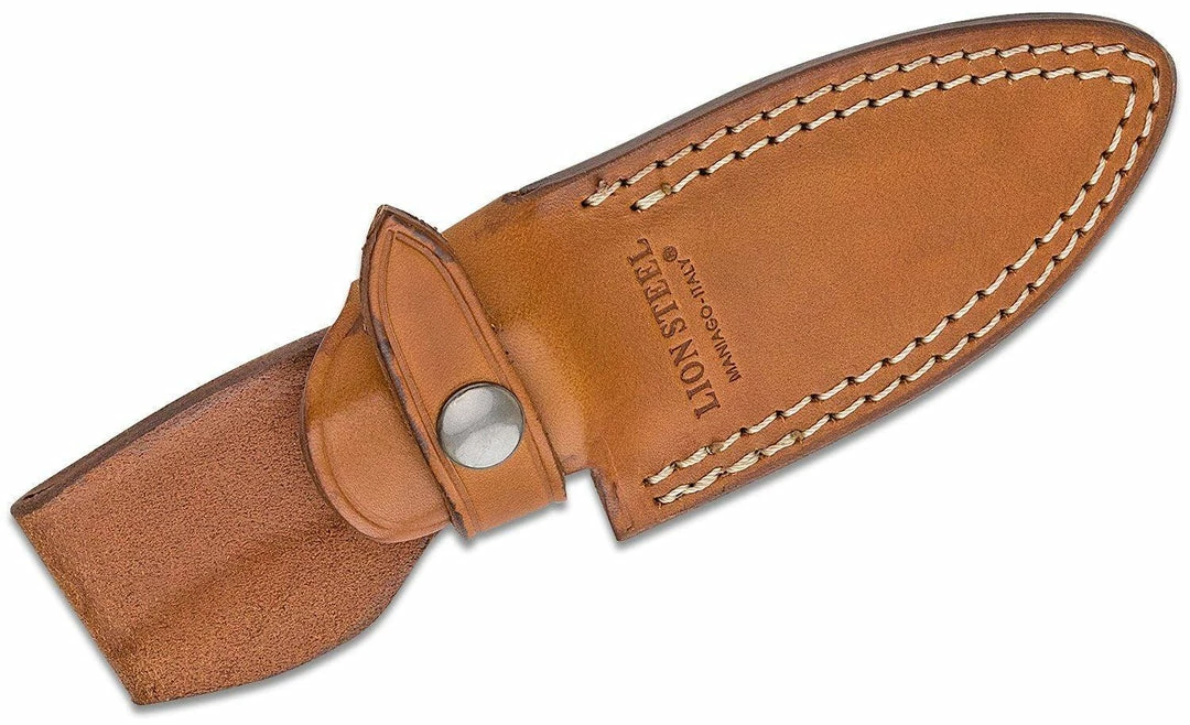 LionSteel Knives LionSteel Bushcraft Fixed Blade Knife 3.74" M390, Green Micarta Handles 6 LionSteel Knives LionSteel Bushcraft Fixed Blade Knife 3.74" M390, Green Micarta Handles