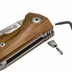LionSteel KUR Flipper Knife - Santos Wood Handles (Italy) 13 LionSteel KUR Flipper Knife - Santos Wood Handles (Italy)