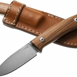 LionSteel Knives LionSteel M1 ST Fixed 2.91" M390 Drop Point Blade, Santos Wood