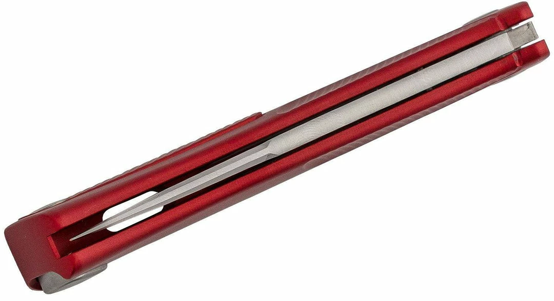 LionSteel Knives LionSteel Thrill Slipjoint Folding Knife 3.15" M390 Satin Blade, Red 6 LionSteel Knives LionSteel Thrill Slipjoint Folding Knife 3.15" M390 Satin Blade, Red