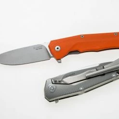 LionSteel TRE Folder 2.91" M390 Blade, Orange G10 9 LionSteel TRE Folder 2.91