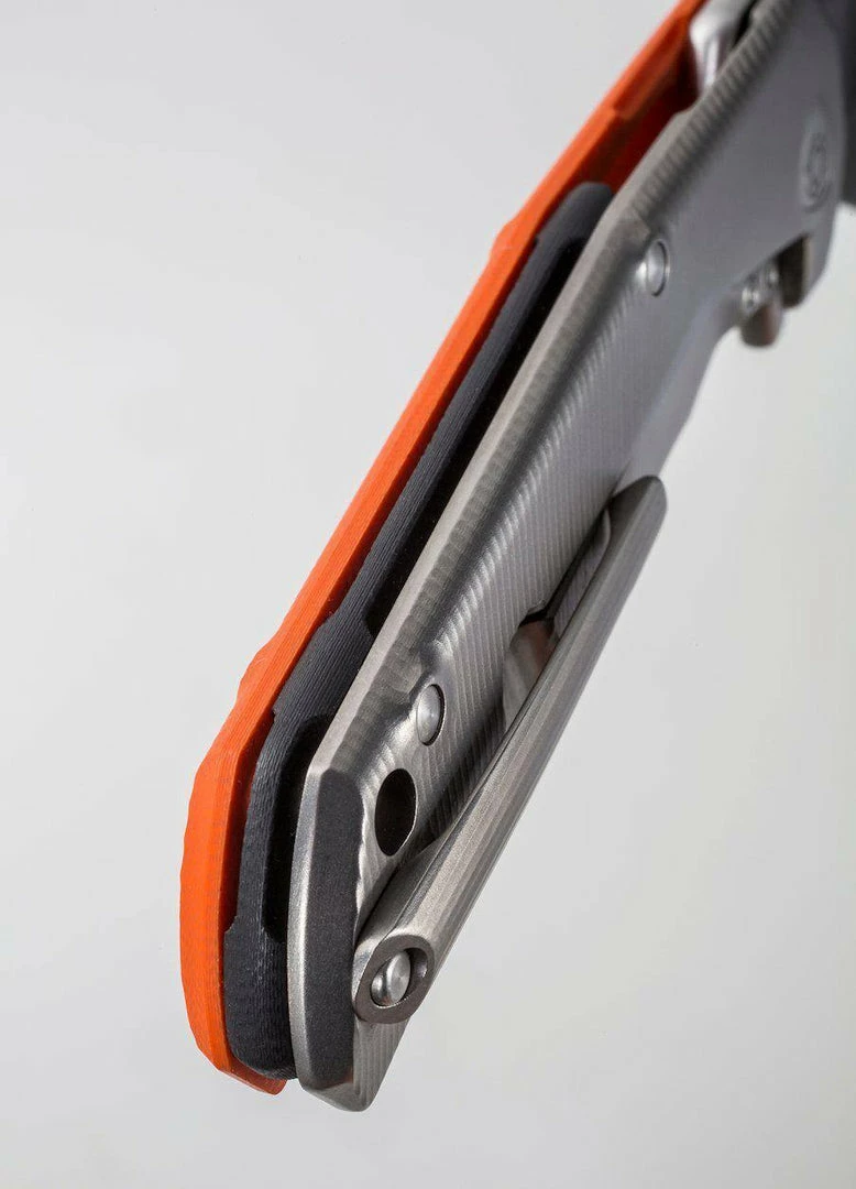 LionSteel TRE Folder 2.91" M390 Blade, Orange G10 6 LionSteel TRE Folder 2.91" M390 Blade, Orange G10