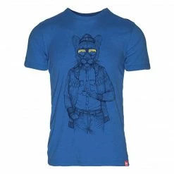 Meridian Line Hip Cat T-Shirt