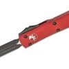 All Knife Brands Microtech 122-1RD Ultratech Auto OTF Knife 3.46" Double Edge Red Handle 1 All Knife Brands Microtech 122-1RD Ultratech Auto OTF Knife 3.46" Double Edge Red Handle