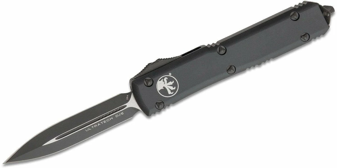 Microtech 122-1T Ultratech D/E - Black Handle - Black Blade 3 Microtech 122-1T Ultratech D/E - Black Handle - Black Blade