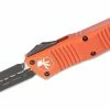 All Knife Brands Microtech 142-1OR Combat Troodon Auto OTF 3.75" Black D/E Orange Handles 2 All Knife Brands Microtech 142-1OR Combat Troodon Auto OTF 3.75" Black D/E Orange Handles