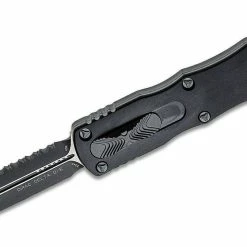 All Knife Brands Microtech 227-3T Dirac Delta Auto OTF Knife 3.79" D/E Black