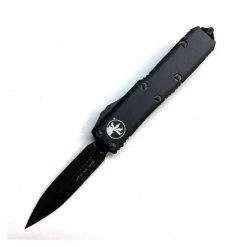 Microtech 232-1DLCT UTX-85 D/E (Black Handle - Black DLC Blade) All Knife Brands