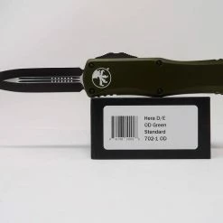 MICROTECH 702-1OD HERA D/E BLACK STD OD GREEN All Knife Brands
