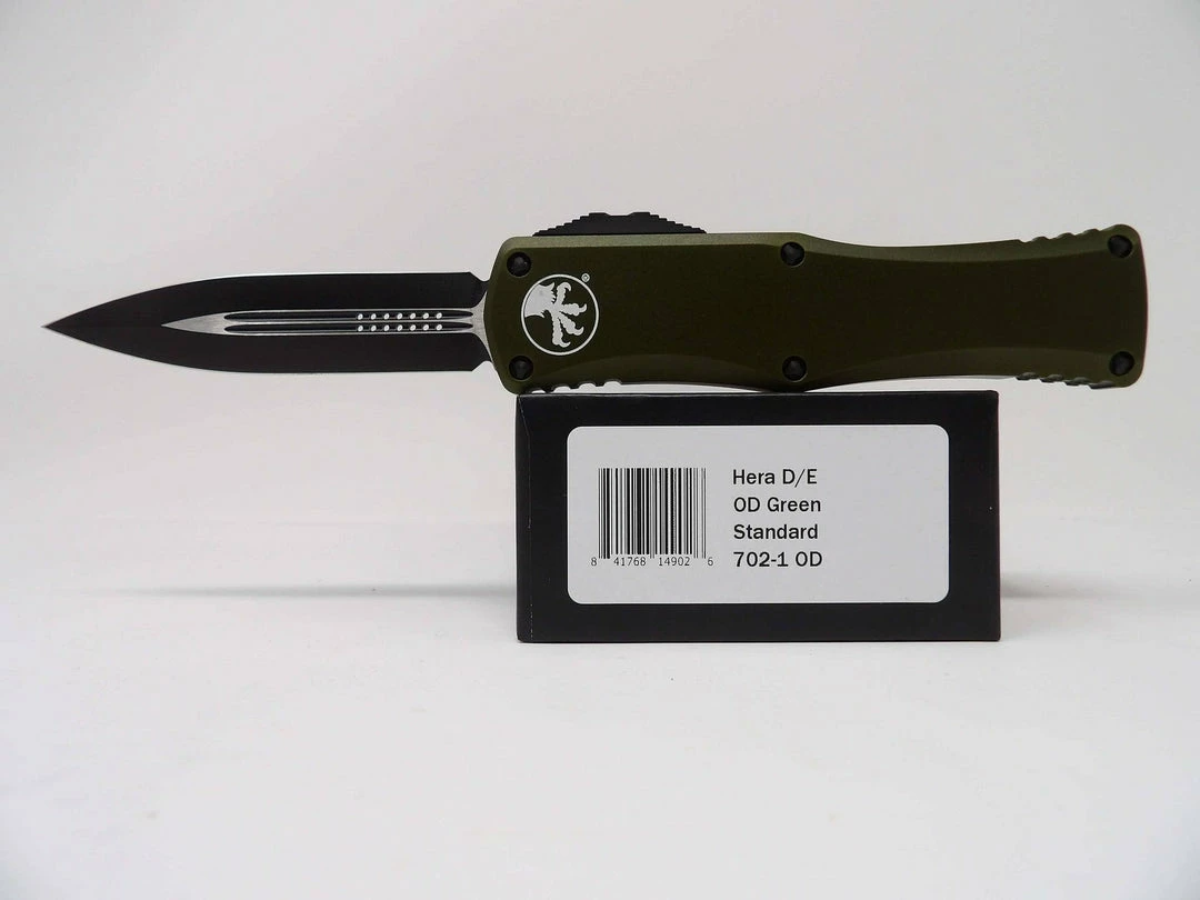 MICROTECH 702-1OD HERA D/E BLACK STD OD GREEN All Knife Brands 4 MICROTECH 702-1OD HERA D/E BLACK STD OD GREEN All Knife Brands