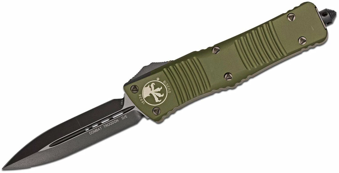 All Knife Brands Microtech Combat Troodon D/E Auto OD OTF Knife 3.75" 142-1OD 3 All Knife Brands Microtech Combat Troodon D/E Auto OD OTF Knife 3.75" 142-1OD