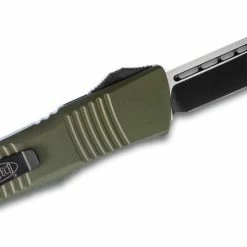 Microtech Combat Troodon Tanto OTF Auto Knife Green (3.8