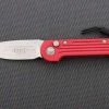 Microtech LUDT Automatic Knife Red (3.4" Black) 135-1RD All Knife Brands