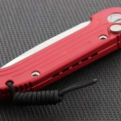 Microtech LUDT Automatic Knife Red (3.4" Black) 135-1RD All Knife Brands 7 Microtech LUDT Automatic Knife Red (3.4