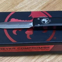 Microtech Ultratech D/E Blade Show 2021 Stonewash Knife 122-10BS21 7 Microtech Ultratech D/E Blade Show 2021 Stonewash Knife 122-10BS21