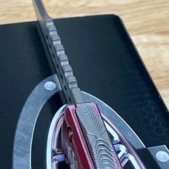 All Knife Brands Microtech Ultratech Hellhound Signature 119-10 - Distressed Red Knife 13 All Knife Brands Microtech Ultratech Hellhound Signature 119-10 - Distressed Red Knife