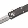 Microtech UTX-85 OTF Knife 3" Apoc D/E, Black Handles 232-10AP All Knife Brands 2 Microtech UTX-85 OTF Knife 3" Apoc D/E, Black Handles 232-10AP All Knife Brands