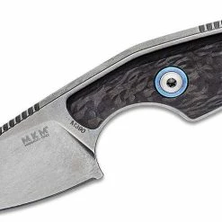 MANIAGO KNIFE MAKERS MKM Knives Jesper Voxnaes Mikro 1 Fixed Blade Neck Knife 1.97