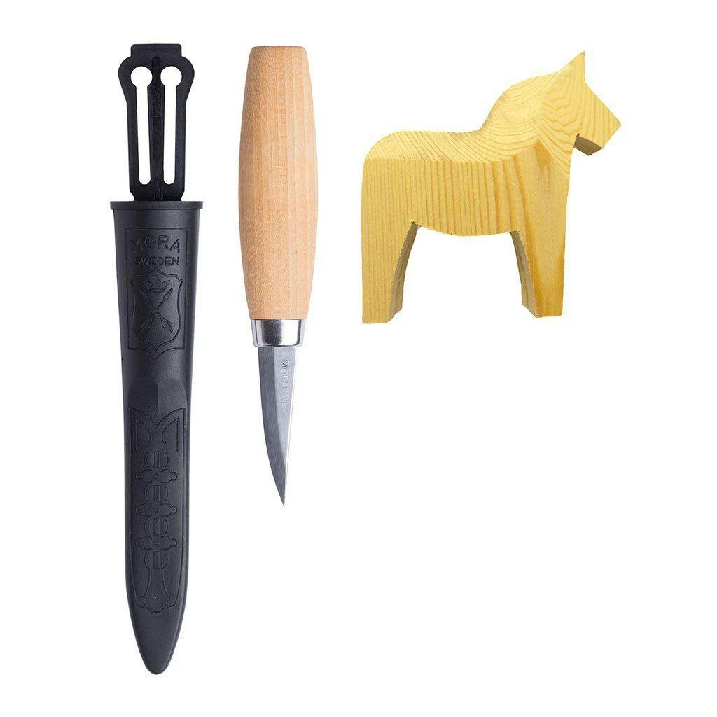 Morakniv Knives Morakniv Carving Knife Kit - Swedish Dala Horse 4 Morakniv Knives Morakniv Carving Knife Kit - Swedish Dala Horse