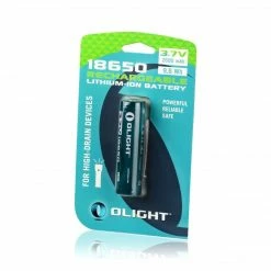 Olight 18650 Lithium-Ion Battery 2600mAh Flashlights & Lighting