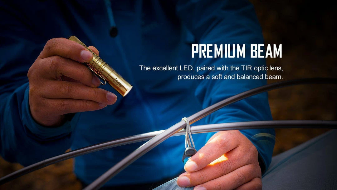 Olight I3T EOS Brass Flashlight (Limited Edition) 7 Olight I3T EOS Brass Flashlight (Limited Edition)