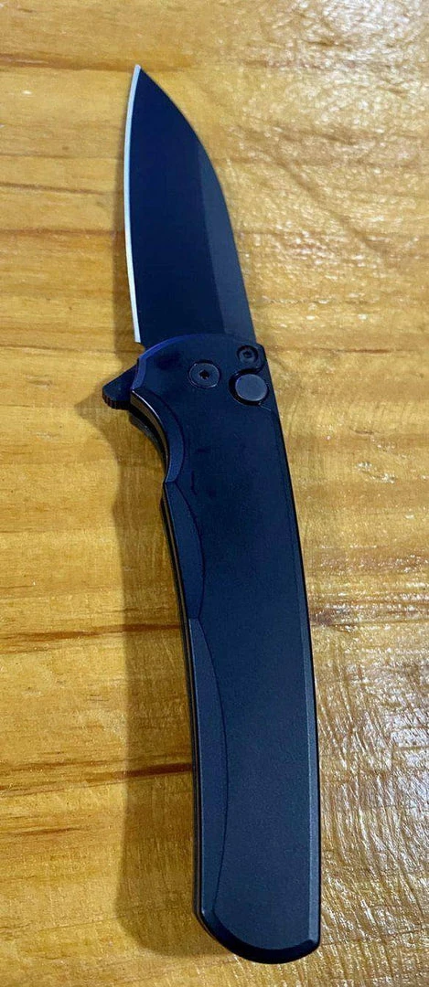 PROTECH KNIVES All Knife Brands Pro-Tech Malibu Wharncliffe Flipper Knife (3.3" DLC) 5 PROTECH KNIVES All Knife Brands Pro-Tech Malibu Wharncliffe Flipper Knife (3.3" DLC)