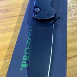 PROTECH KNIVES All Knife Brands Pro-Tech Malibu Wharncliffe Flipper Knife (3.3" DLC) 15 PROTECH KNIVES All Knife Brands Pro-Tech Malibu Wharncliffe Flipper Knife (3.3