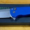 PROTECH KNIVES Pro-Tech Malibu Wharncliffe Plunge Lock Flipper Knife Blue (3.3" Stonewash) 1 PROTECH KNIVES Pro-Tech Malibu Wharncliffe Plunge Lock Flipper Knife Blue (3.3" Stonewash)