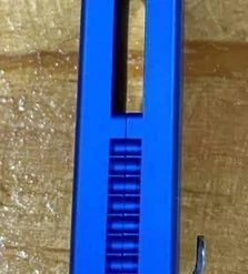 PROTECH KNIVES Pro-Tech Malibu Wharncliffe Plunge Lock Flipper Knife Blue (3.3" Stonewash) 10 PROTECH KNIVES Pro-Tech Malibu Wharncliffe Plunge Lock Flipper Knife Blue (3.3