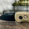 PROTECH KNIVES Pro-Tech Runt 5 R5112 Auto Solid Bronze (1.9" 20CV Black DLC)