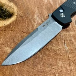 PROTECH KNIVES Pro-Tech Terzuola ATCF Auto Textured Blk (3.5" Stonewash Magnacut) BT2714 All Knife Brands 15 PROTECH KNIVES Pro-Tech Terzuola ATCF Auto Textured Blk (3.5