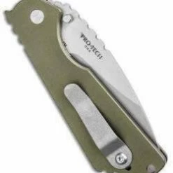 PROTECH KNIVES ProTech SnG Strider Auto Knife Green Aluminum (3.5" SW) 2401-Green