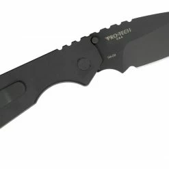 PROTECH KNIVES All Knife Brands Protech Strider 2403 SnG Auto Knife Solid Black (3.5" Black)