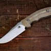 Rick Hinderer Emmett Fixed Blade Stonewash Micarta Handles All Knife Brands