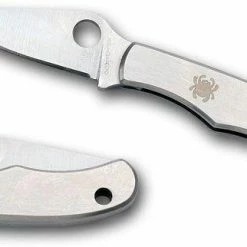 Spyderco Bug Non-Locking Knife Stainless Steel - PlainEdge Spyderco Knives
