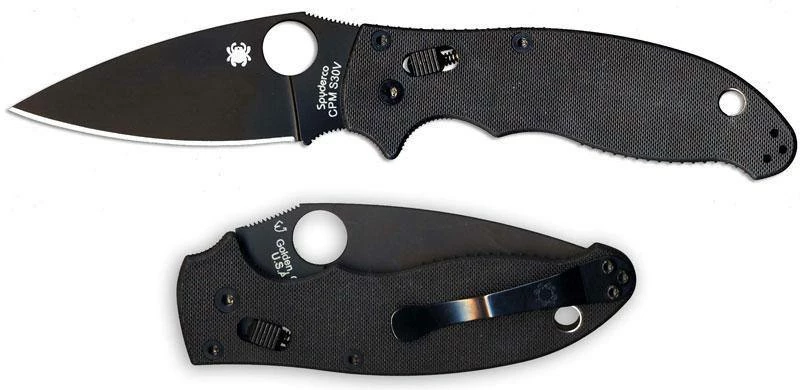 Spyderco C101GPBBK2 Manix 2 Knife Tactical (3.375" Black) Spyderco Knives 4 Spyderco C101GPBBK2 Manix 2 Knife Tactical (3.375" Black) Spyderco Knives